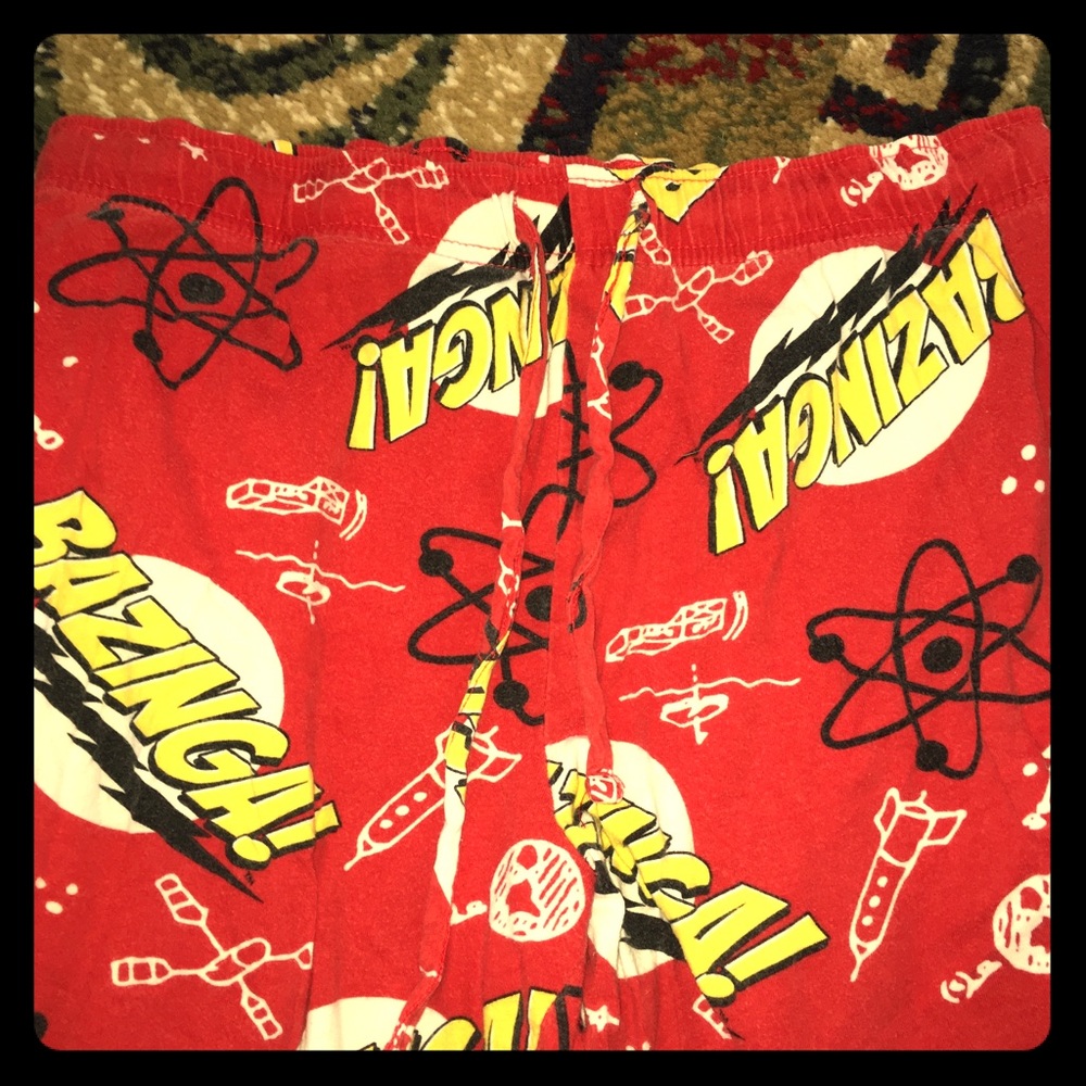 The Big Bang Theory BAZINGA! Pajama Pants